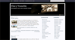 Desktop Screenshot of cineyvocacion.org